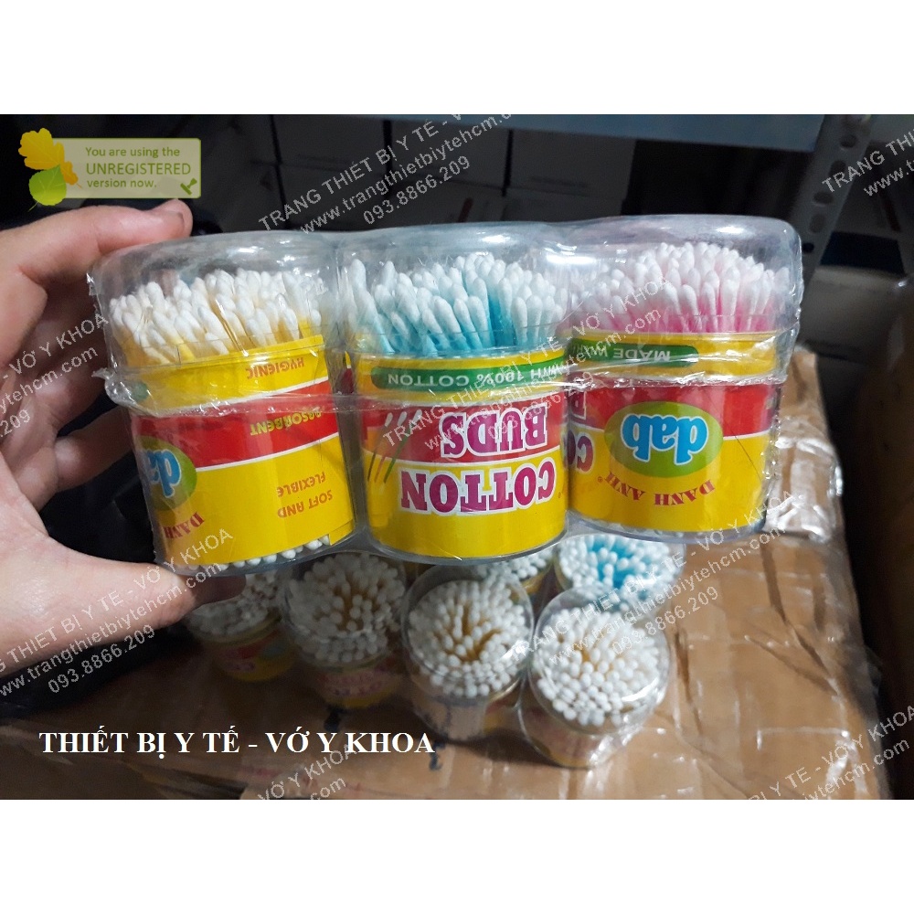 Tăm bông ráy tai người lớn hủ