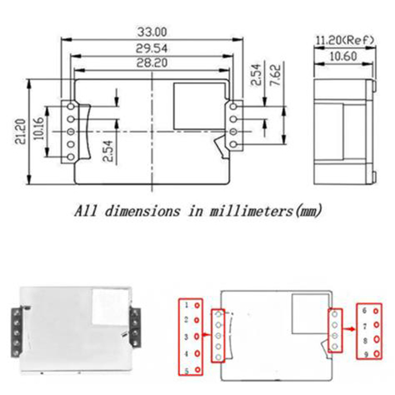 IR Infrared CO2 Sensor Module Carbon Dioxide Gas Sensor NDIR. 