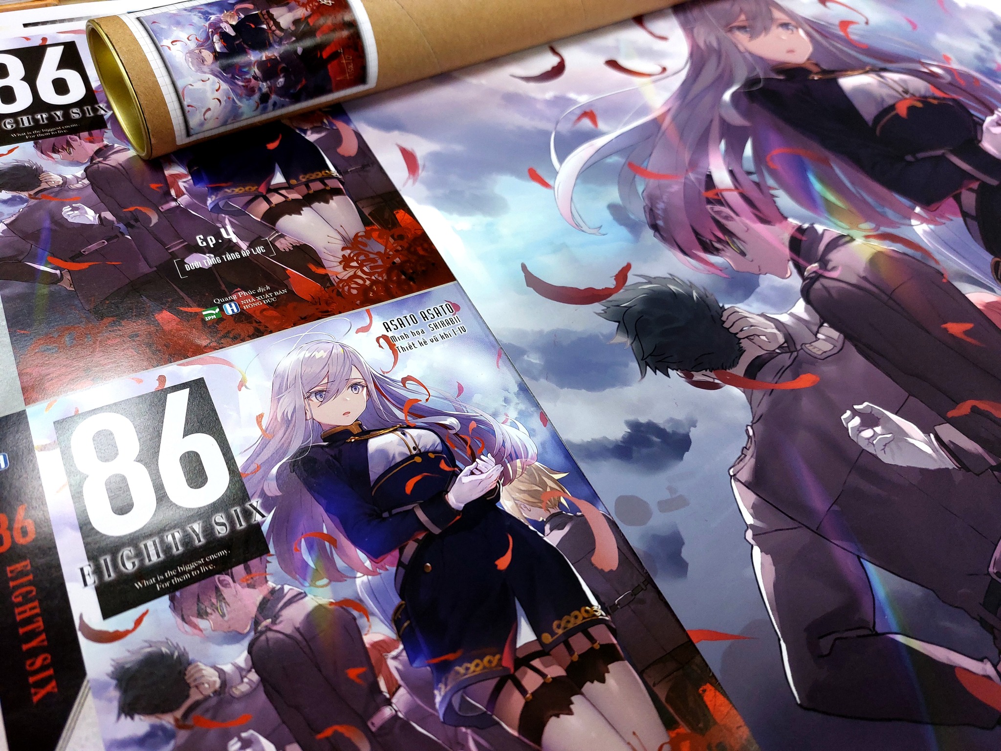 Light Novel 86 Vol 4 (Bản đặc biệt, tặng standee và poster lụa)