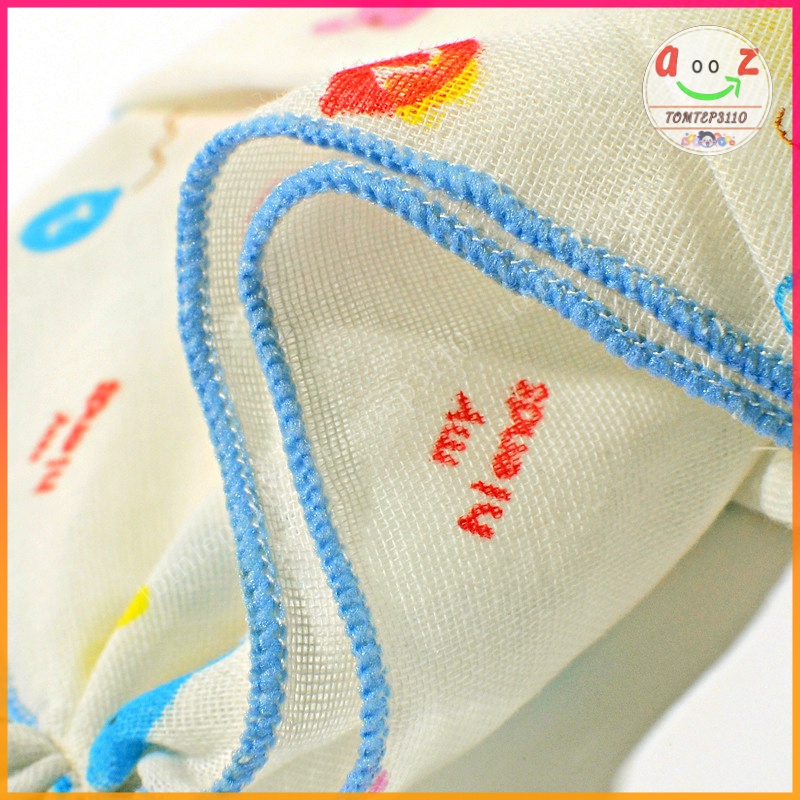 Mũ Che Thóp Sơ Sinh Chất Liệu 100% Cotton Cho Bé 0 - 6M