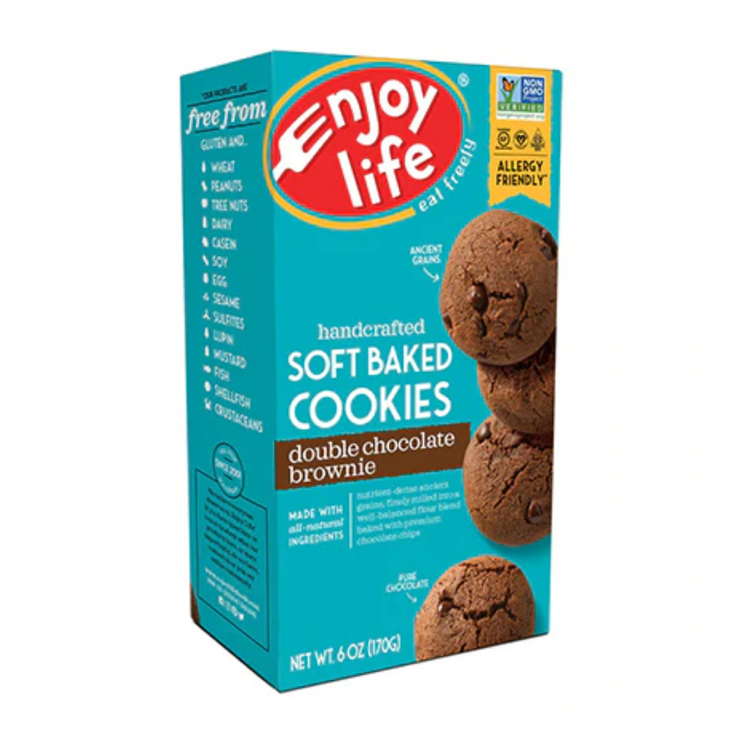 Enjoy Life Soft Baked Cookies Double Chocolate Brownie 170g | Lazada PH