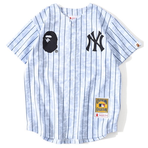 Bape Baseball Active Jerseys for Men