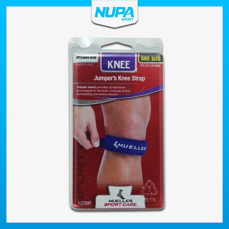 Băng Đầu Gối Mueller Jumper’s Knee Strap – Blue (53997)