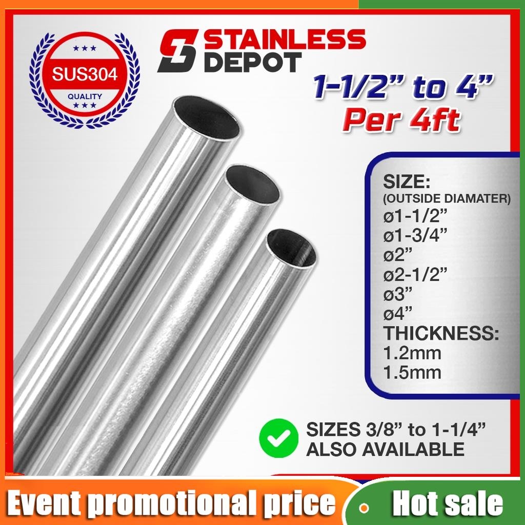 4ft-1-1-2-to-4-stainless-round-tube-stainless-tubular-stainless-tube