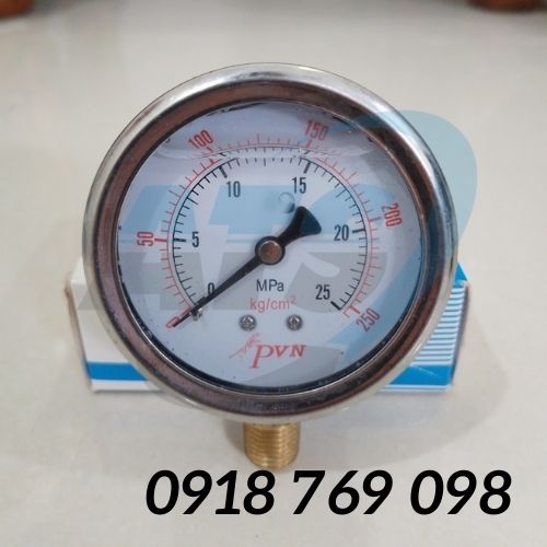 Đồng hồ dầu chân đứng la-63