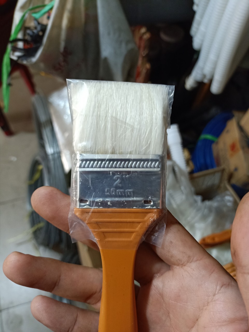 Cọ lông thỏ cán nhựa 1" - 2"