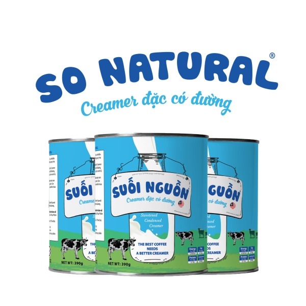 Sữa đặc suối nguồn So Natural lon 1kg