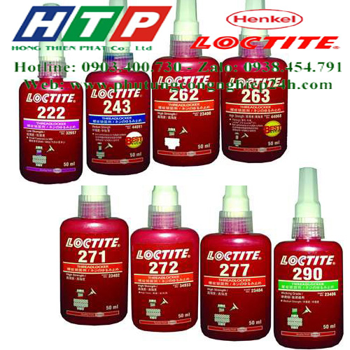 keo dán Loctite 263 loại 50ml màu đỏ