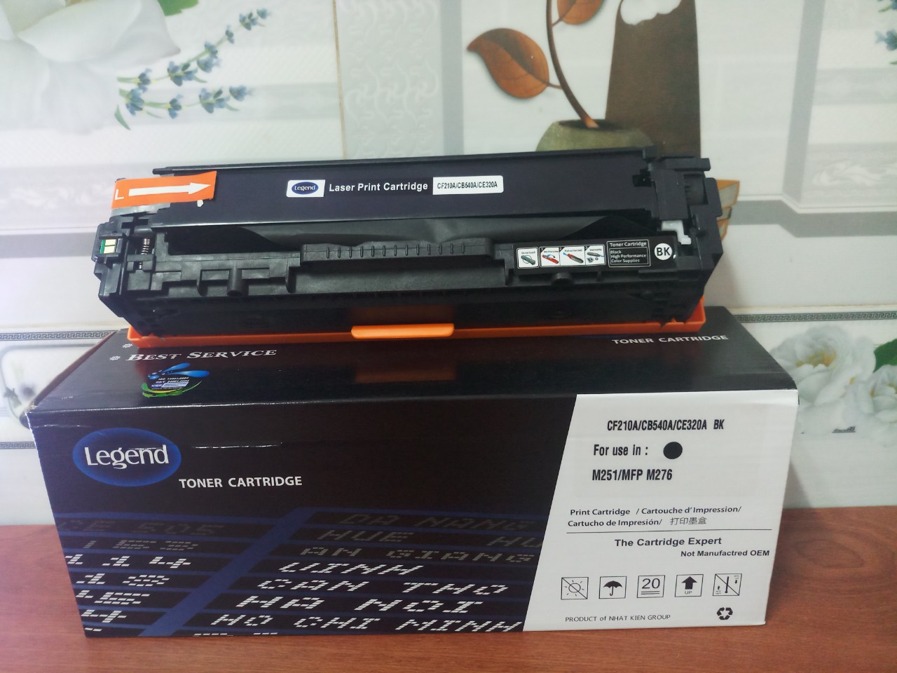 Hộp mực 128A dùng cho máy in HP Color Laserjet CP1525nw, CM1415fnw I CE 320A đen, CE321A xanh, CE322A vàng, CE323A đỏ - cartridge nhập khẩu - giá như nạp mực