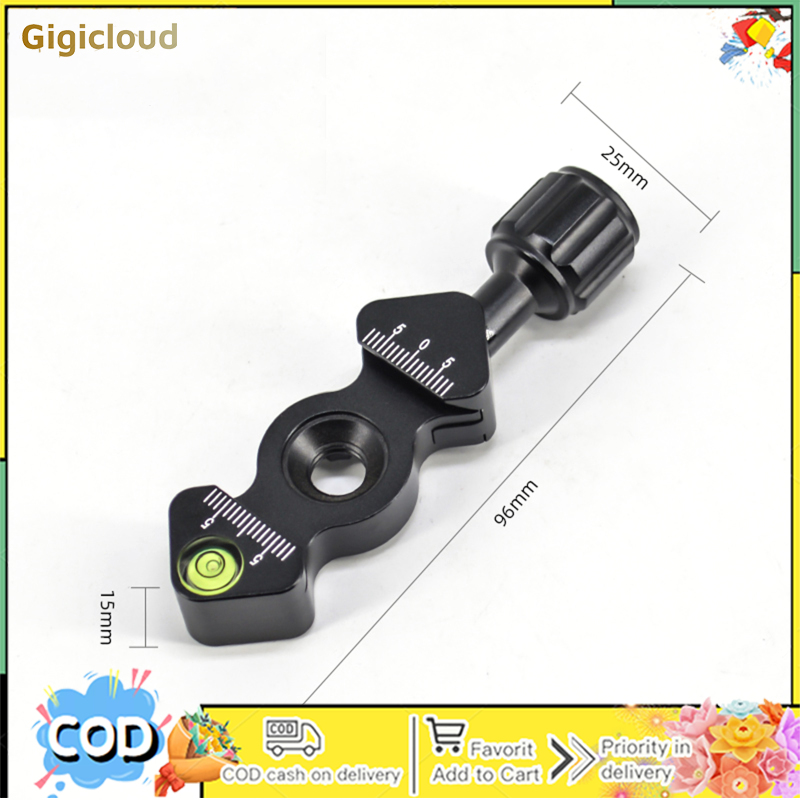 Quick Release Plate Rapid Connect Adapter Aluminum Alloy Tripod Gimbal Quick-release Plate Clamp Seat Camera Conversion Base