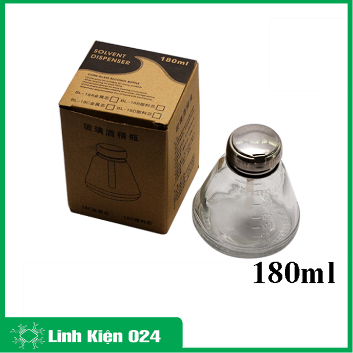 Lọ thủy tinh đựng dung dịch 150ml/180ml