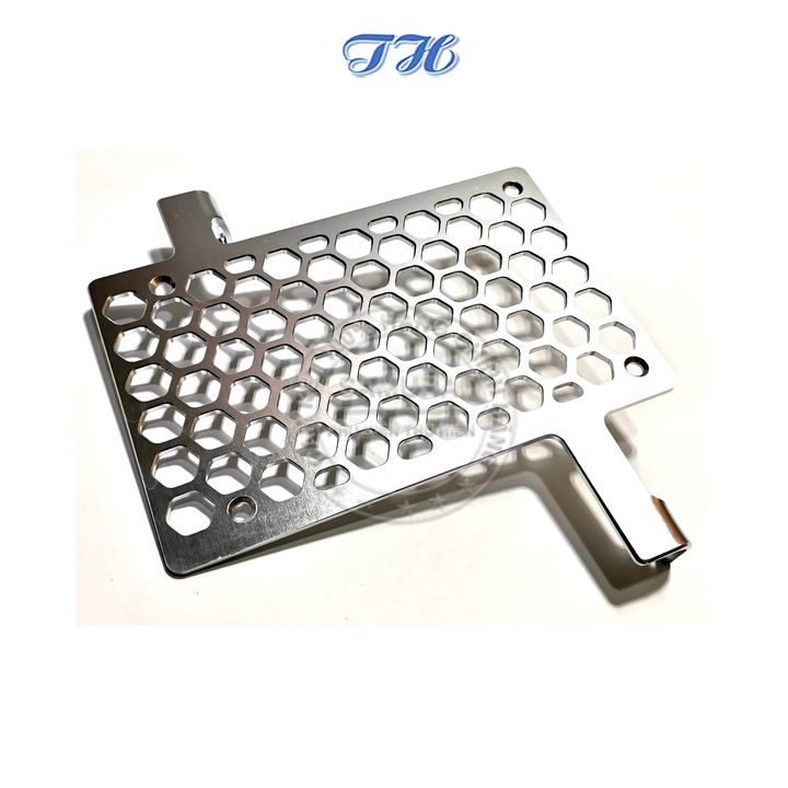 Che két nước Exciter 155 VVA ( Exciter 2021 ) bảo vệ két nước CNC Màu Bạc cao cấp