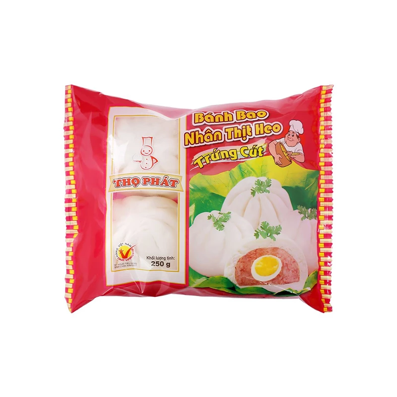 Bánh Bao Nhân Thịt THỌ PHÁT 250G