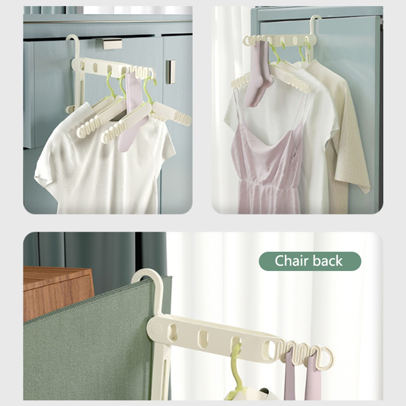 Foldable Drying Rack 5 Holes Travel Portable Clothes Hanging Hotel Indoor Drying Rack Hanging Clothes Hook Hanging Hole Rack. 