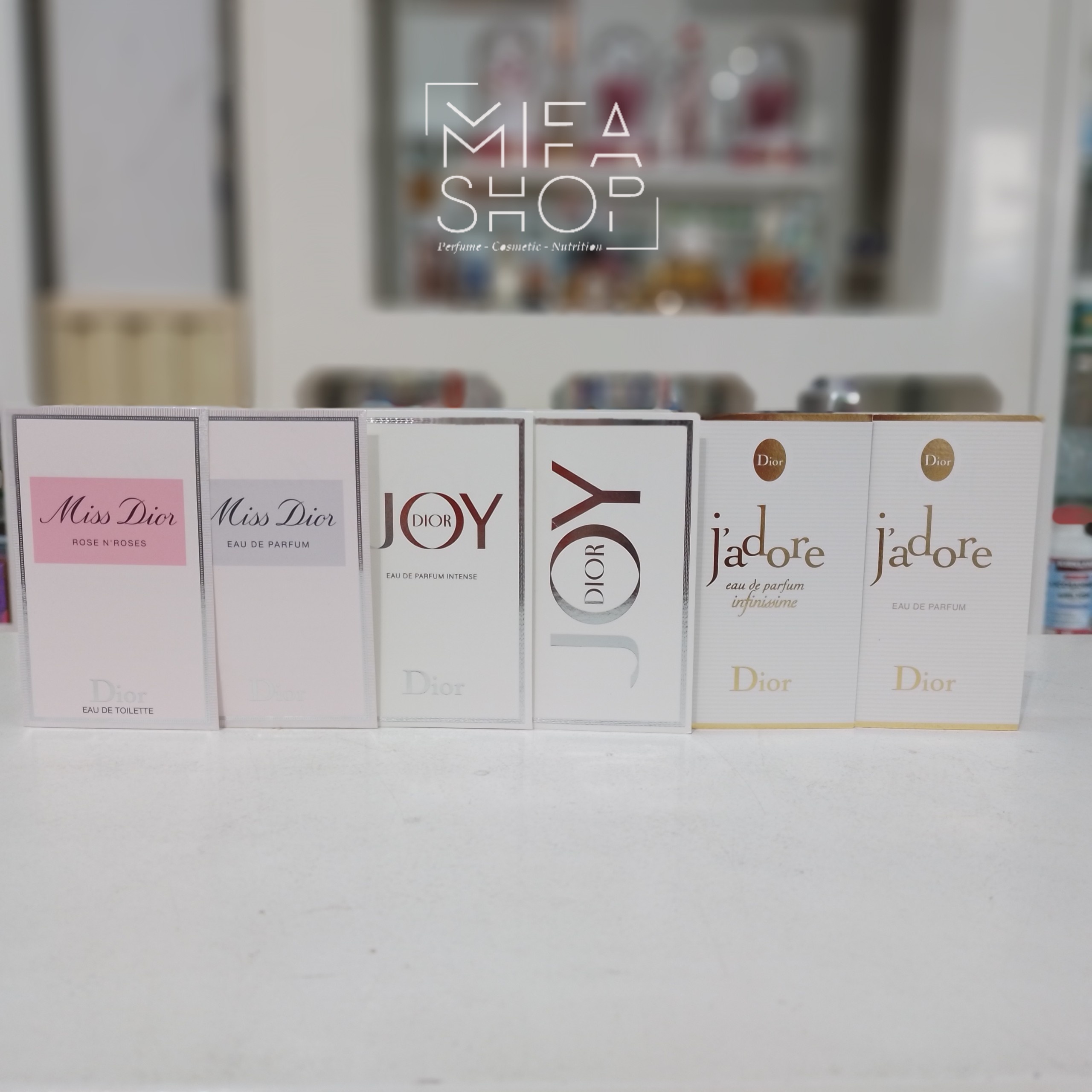 Combo 6 Chai Vial Nước Hoa Nữ Dior