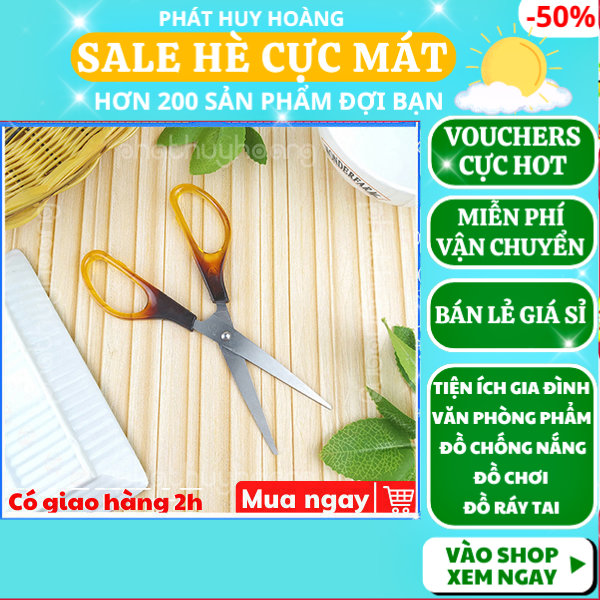 Kéo cắt ZhengTian loại nhỏ cực bén giá rẻ dài 16.5cm  ,Kéo cắt giấy  ,kéo mini  ,kéo tiện dụng ,Phát Huy Hoàng