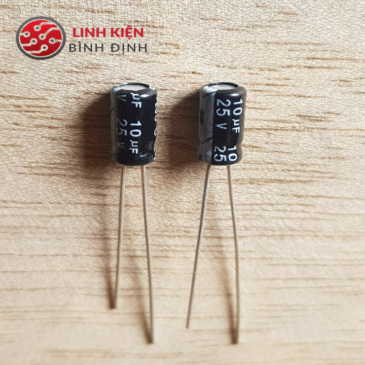 Tụ 10uF 25V túi 30 con