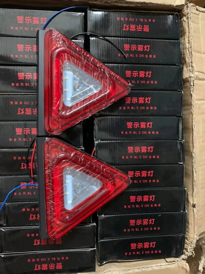 ĐÈN TAM GIÁC ĐỎ 24V