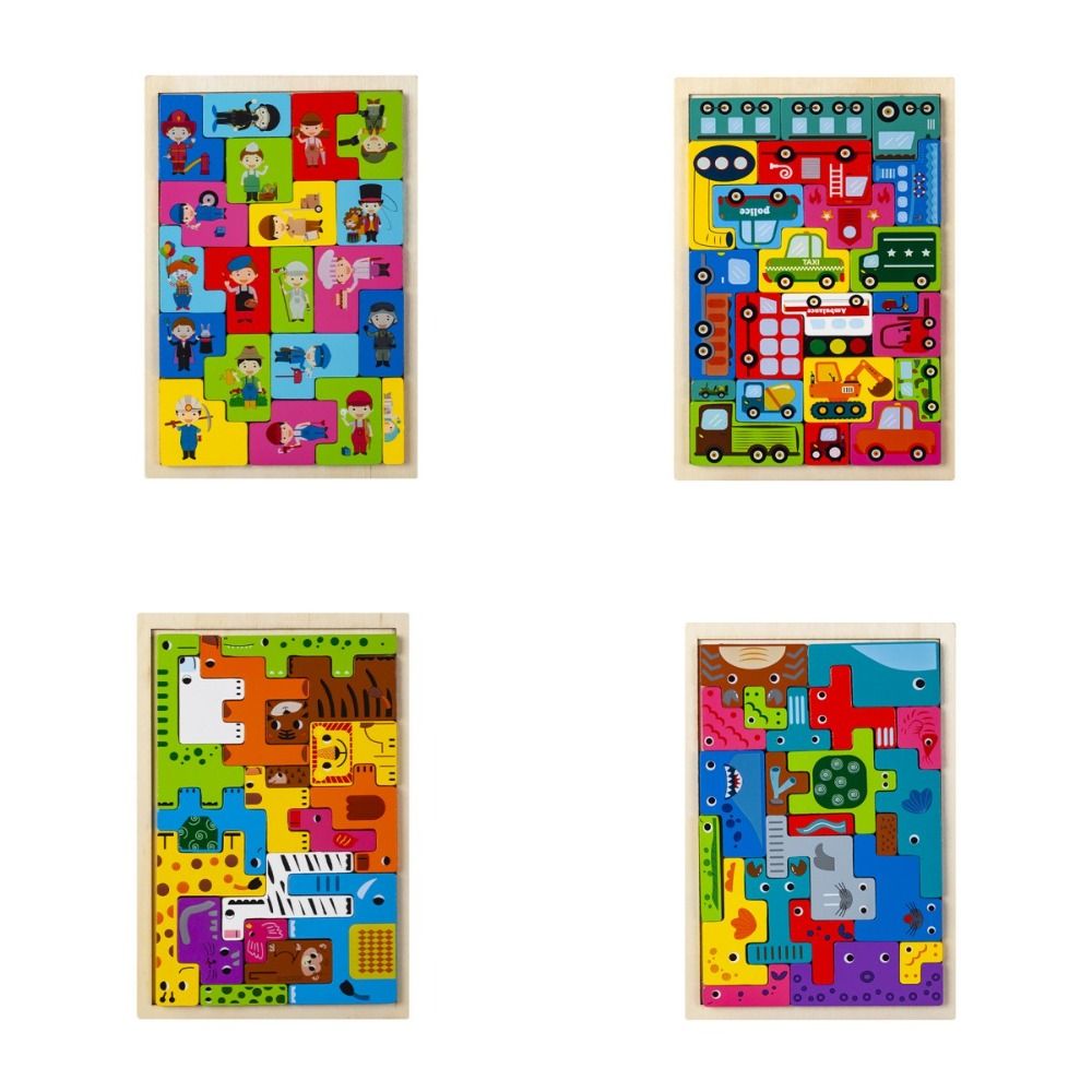 Creative%20Geometric%20Three-dimensional%20Puzzle%20Boards%20Space%20Training%20Colorful%20Shape%20Matching%20Puzzle%20Occupation%20Tangram%20Wooden%20Animal%20Jigsaw%20Kids/Children/Toddler%20-%20Image%203