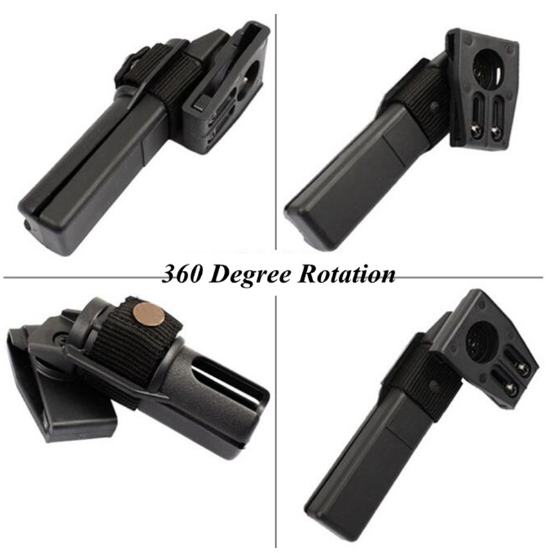 Luc phổ nhiệm vụ cơ khí Baton nhanh chóng kéo bộ có thể xoay 360 độ vành đai Baton Bracket Survival EDC Kit