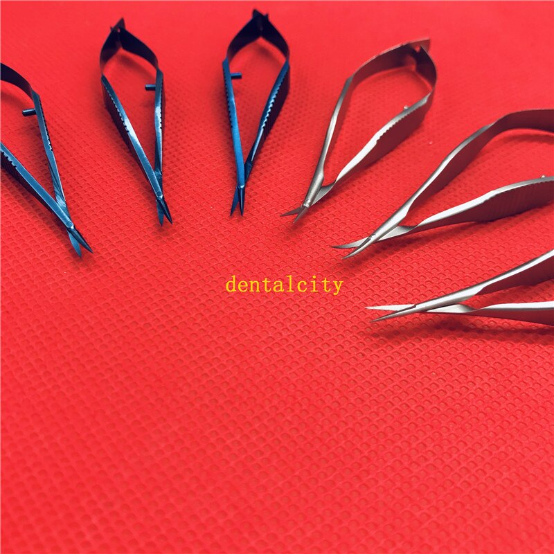 Stainless Steel/ Titanium Alloy Scissors Ophthalmic Micro 8.5Cm Venus Scissors  Tools Animal Experiment Tool