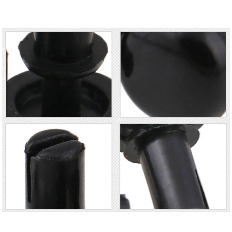 Black/white Nylon Plastic Rivet Press R Type Expansion Rivets For Pc ...
