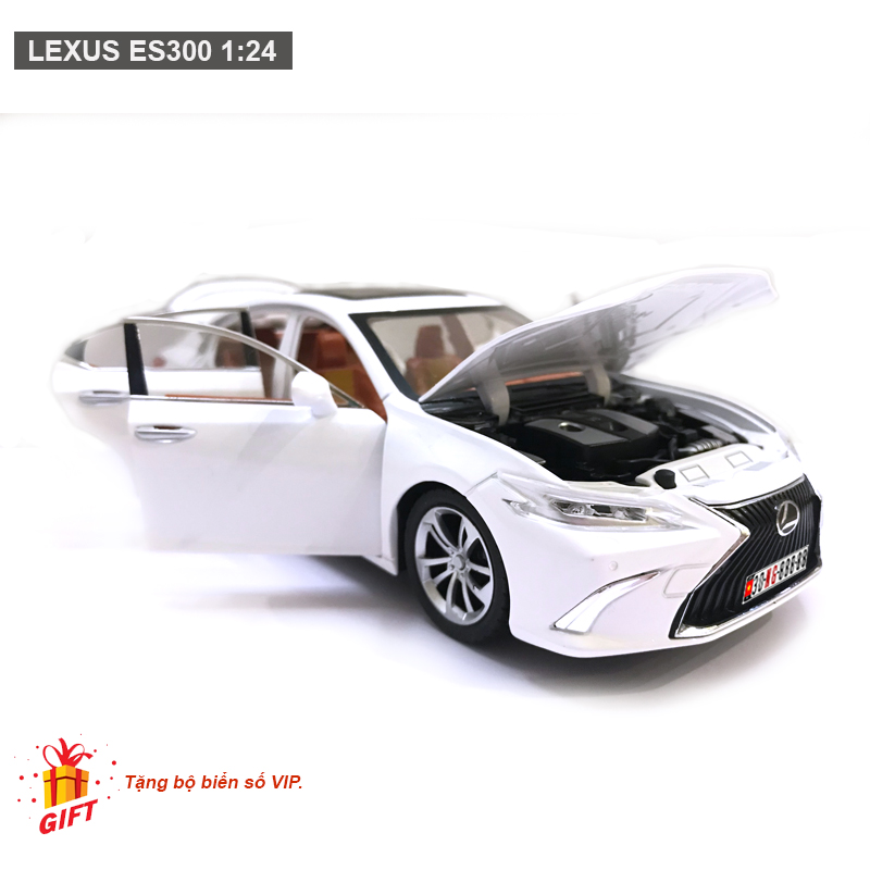 Mô hình xe ô tô Lexus ES300 1:24 [TẶNG BIỂN VIP]