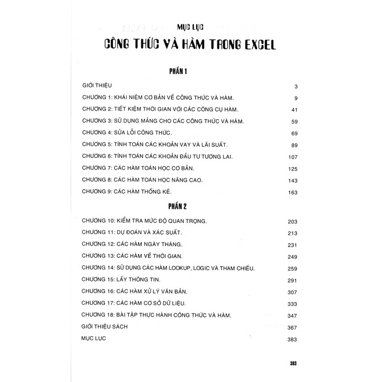 Công Thức Và Hàm Trong Excel ( STK)