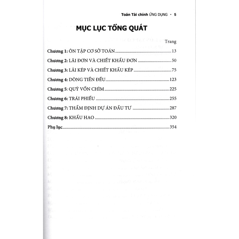 Toán tài chính ứng dụng ( KT )