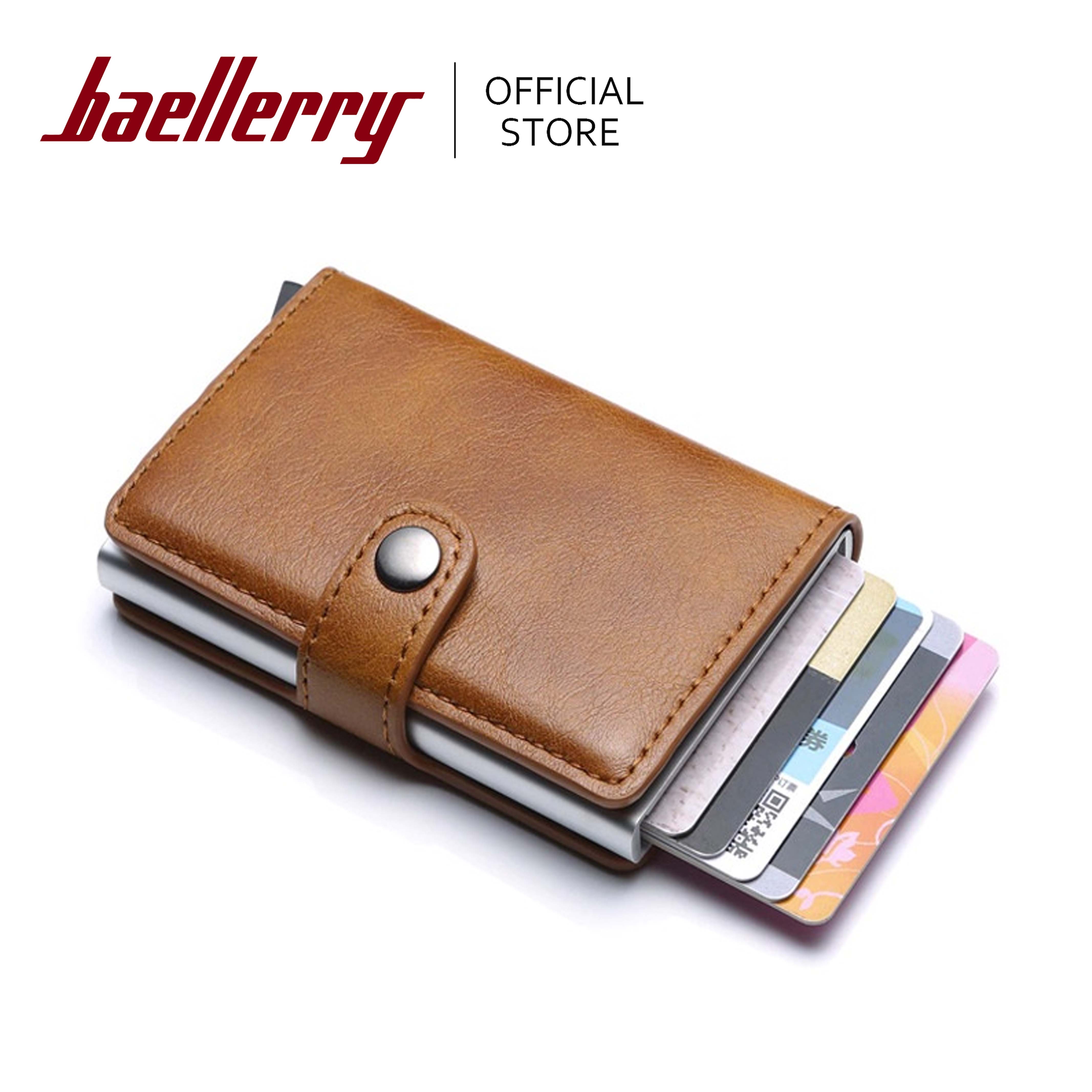Baellerry Fashion Wallets Credit Card Holders Automatic ID Card Case