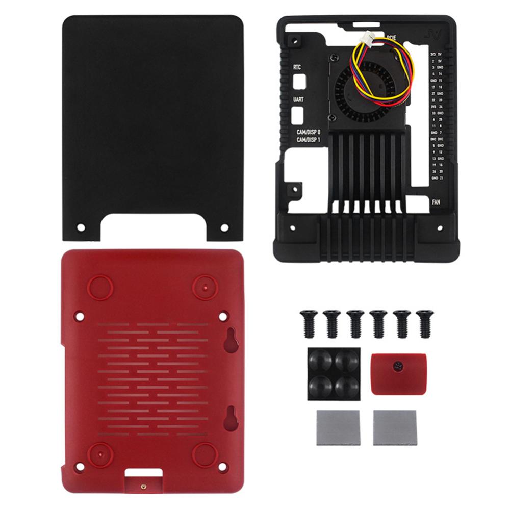 Argon NEO 5 Case Aluminum Case with PWM Cooling Fan Armor Case Protective Case Suitable for Raspberry Pi 5