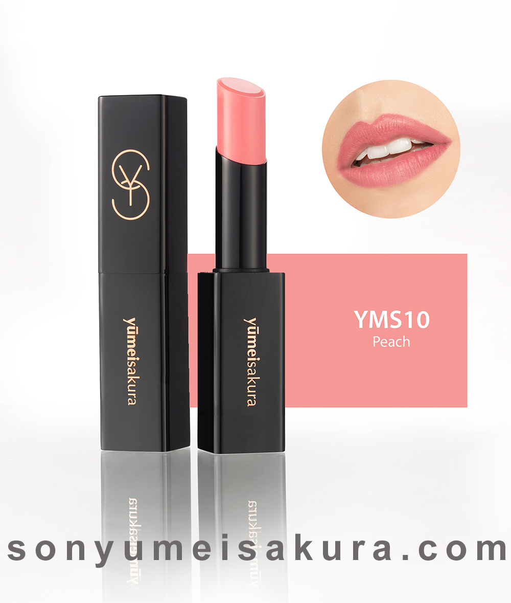 [SON YUMEISAKURA]Son Lì Matte Revolution YMS10 - Peach - Hồng Nude
