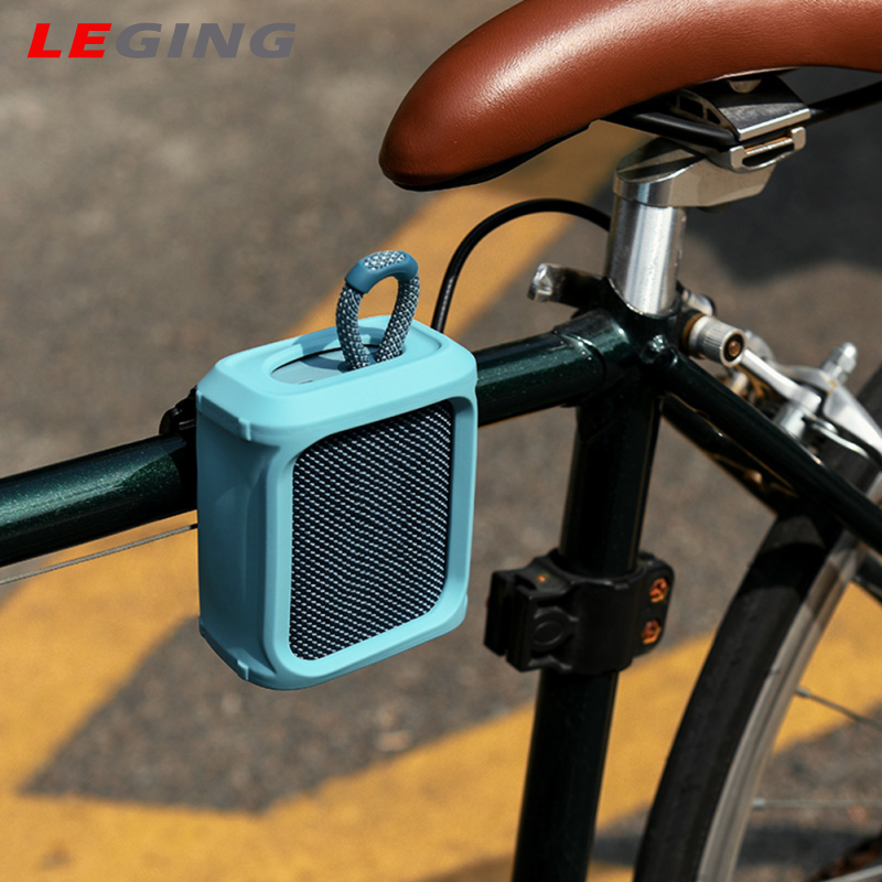 Portable Speaker Protective Sleeve Bracket Silicone Case Compatible For Jbl Go3 Audio Storage Shell Outdoor Stand