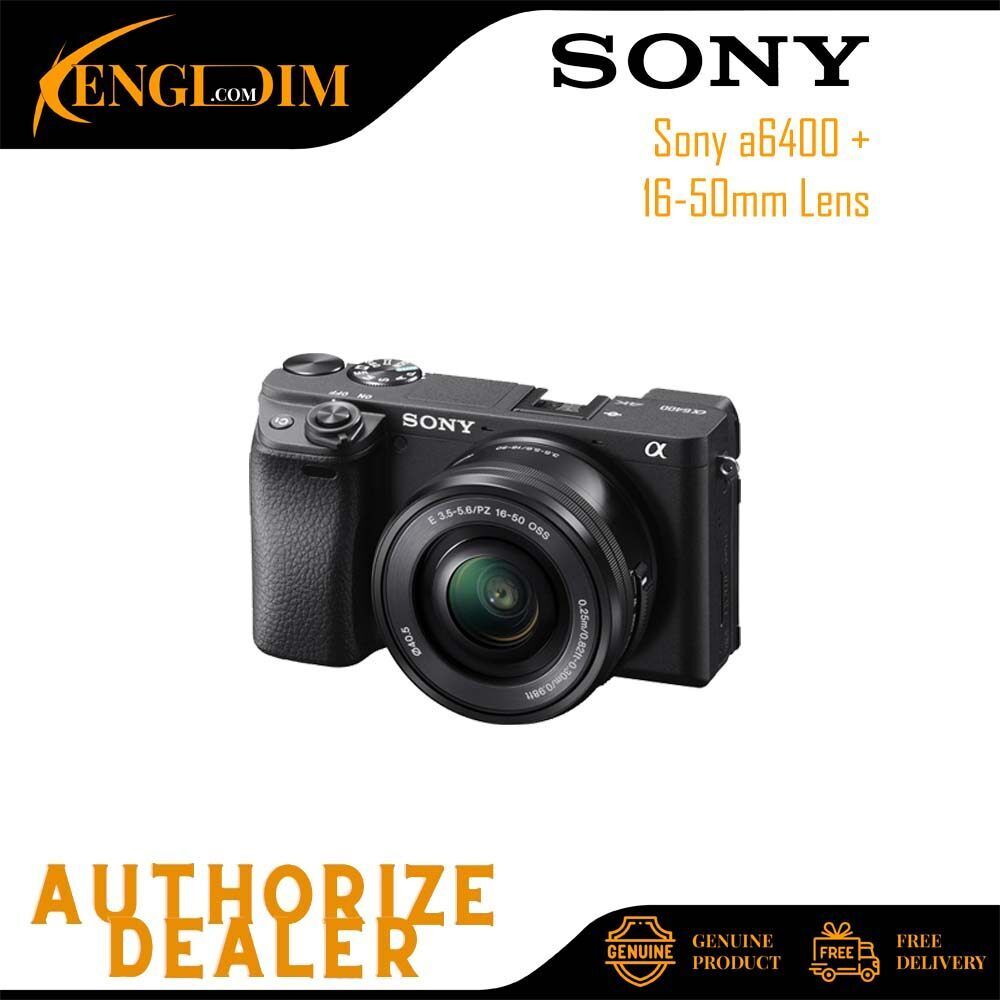 Sony Alpha a6400 Mirrorless Camera with E PZ 16-50mm f/3.5-5.6 OSS