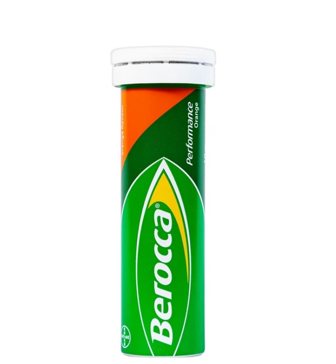 Viên sủi Berocca Performance orange vị cam Bayer (T/10v)