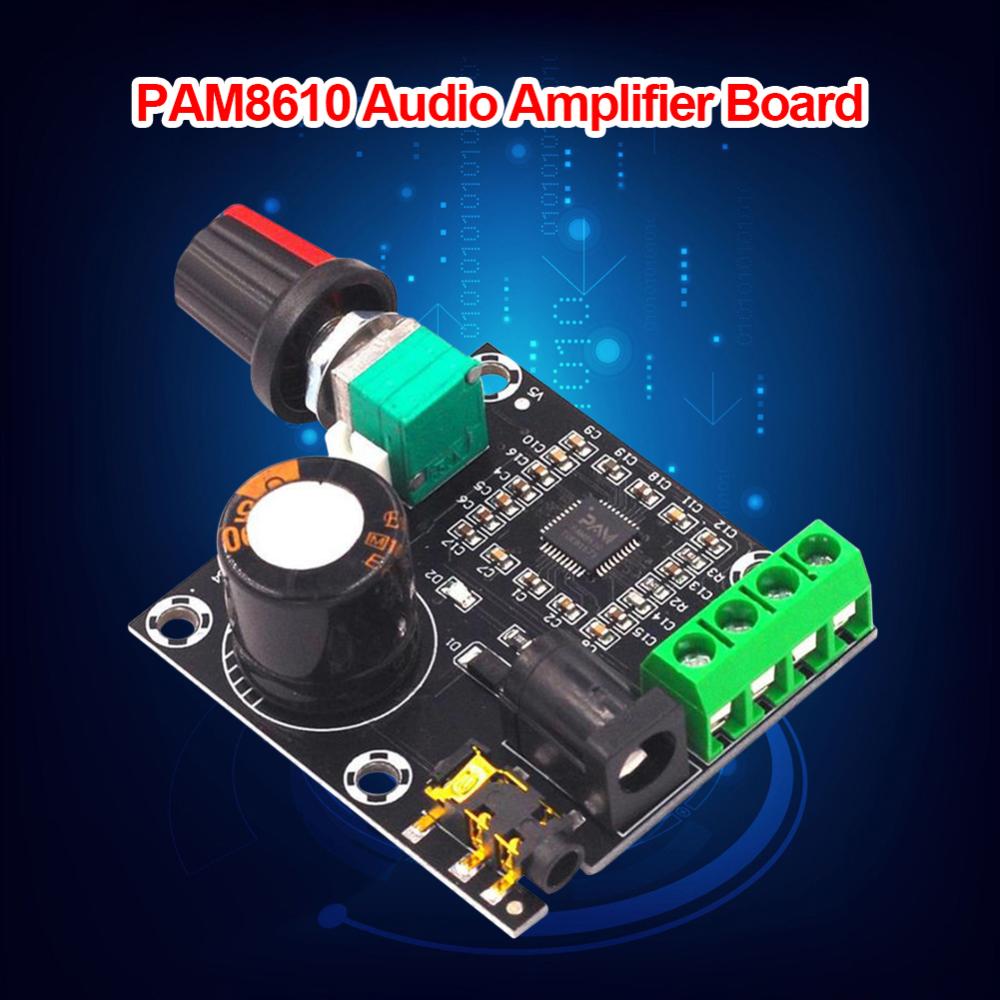 Pam8610 Lớp D âm thanh kỹ thuật số bảng khuếch đại 15W + 15W âm thanh stereo Bộ khuếch đại điện 12V