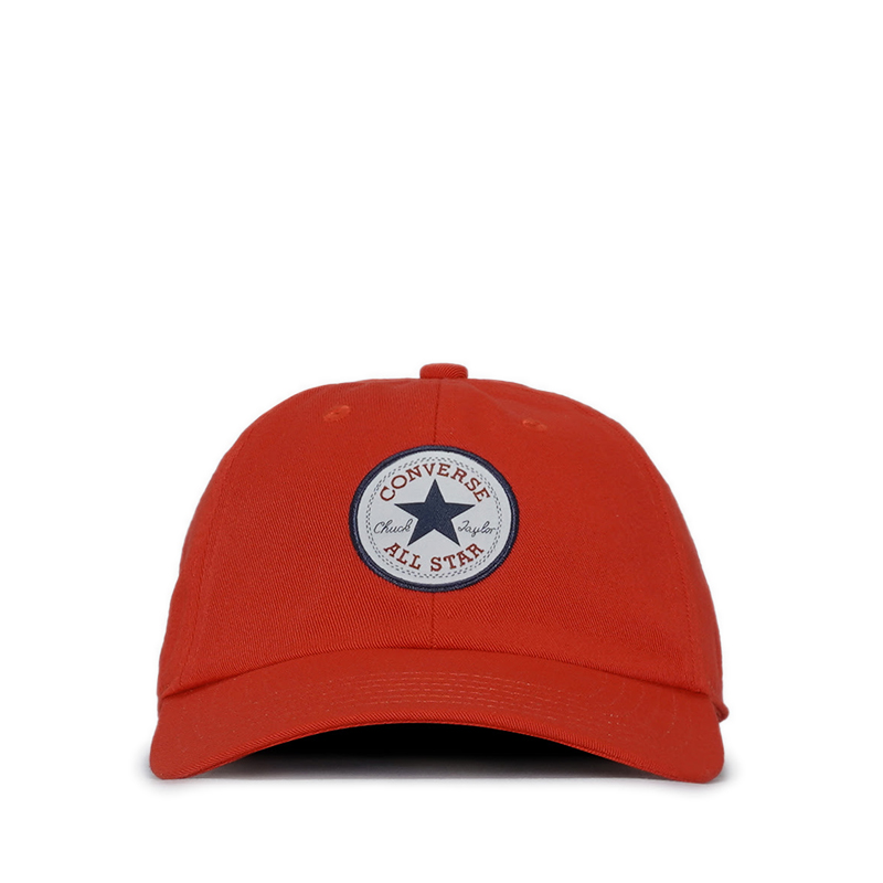 Converse All Star Patch Unisex Baseball Hat - University Red