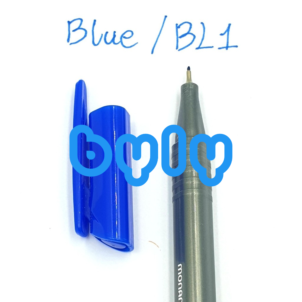 Fineliner - bút lông kim màu 03mm Aqua Plus Monami Korea - mau khô màu sắc đa dạng sản phẩm chất lượng cao