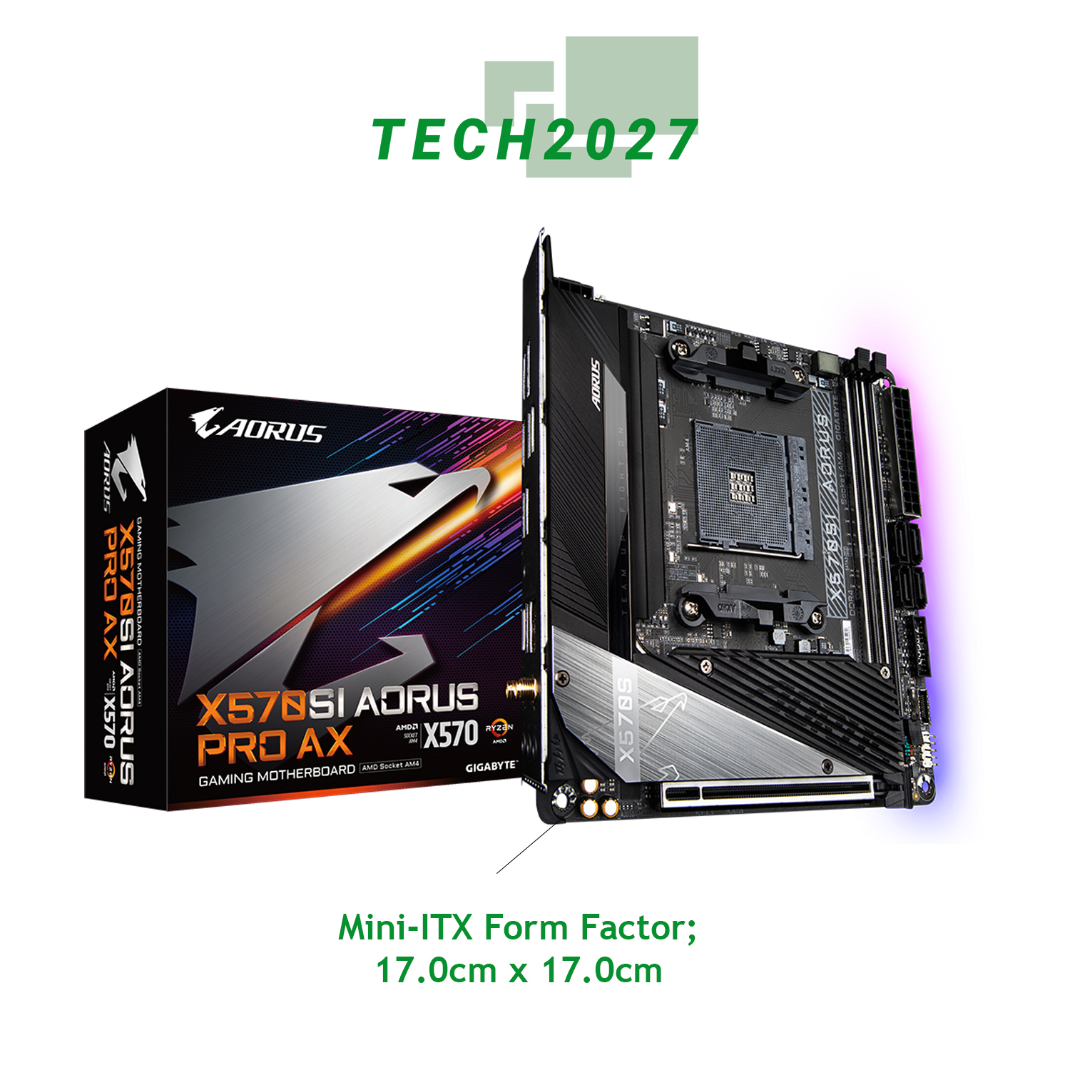 Gigabyte A520i Ac Amd Ryzen Am4 Mini Itx Direct Phases Digital Pwm