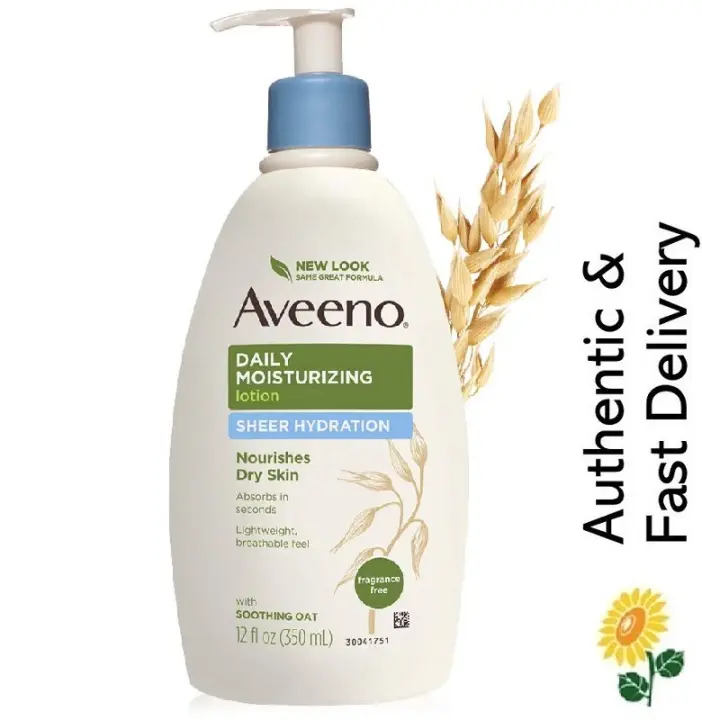 aveeno lotion sheer hydration