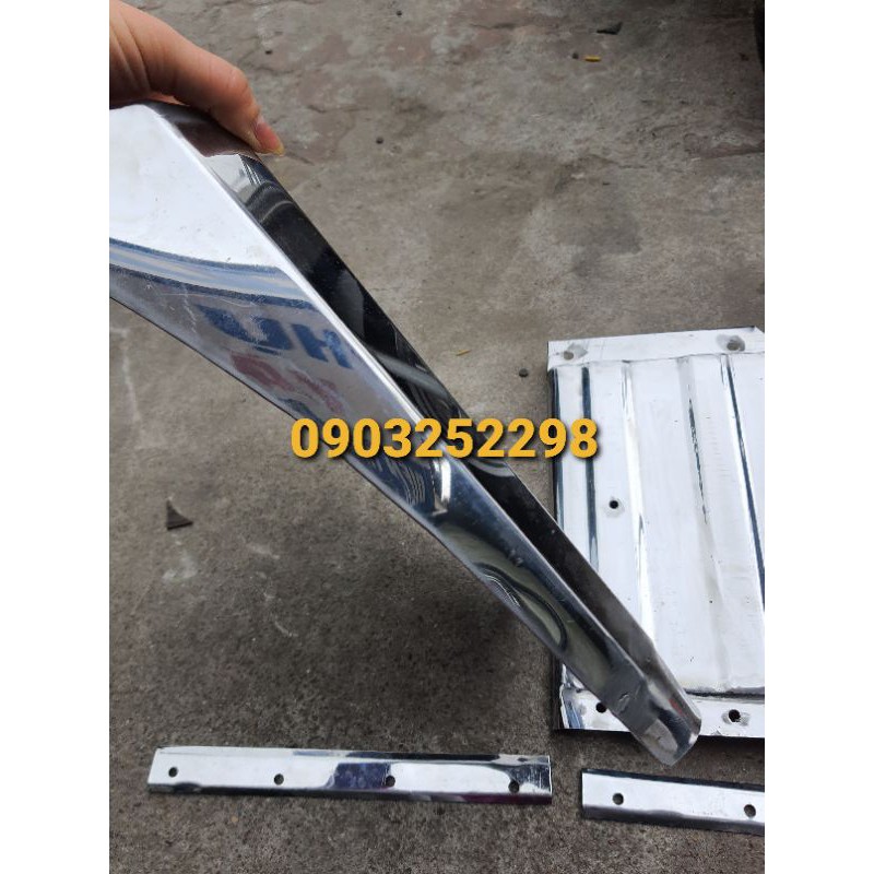 vè chắn bùn trước k200 ,k250  bongo3,  inox đủ đôi