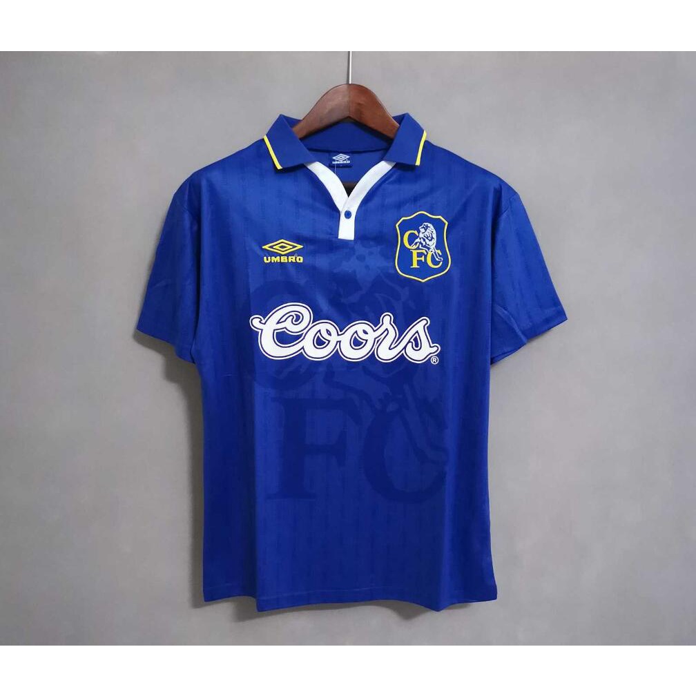 *Áo Bóng Đá Chelsea Phong Cách retro Cá Tính