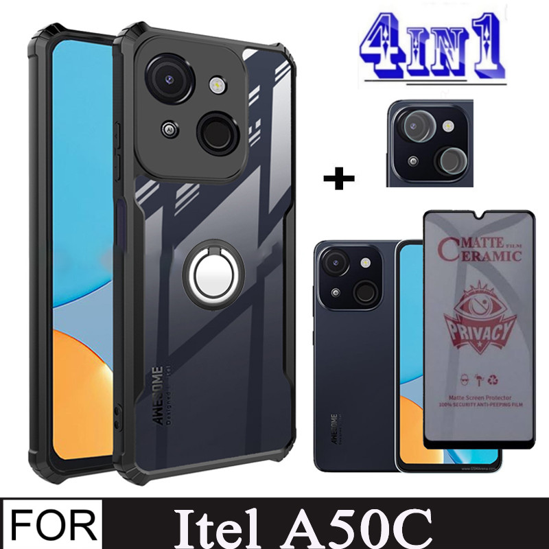 Itel%20A50C%20Shockproof%20Phone%20Case%20for%20Itel%20A70%20A50%20P65%204%20in%201%20Camera%20Lens%20Soft%20Tempered%20Glass%20Privacy%20Screen%20Protector%20and%20Mobile%20phone%20holder%20-%20Image%202