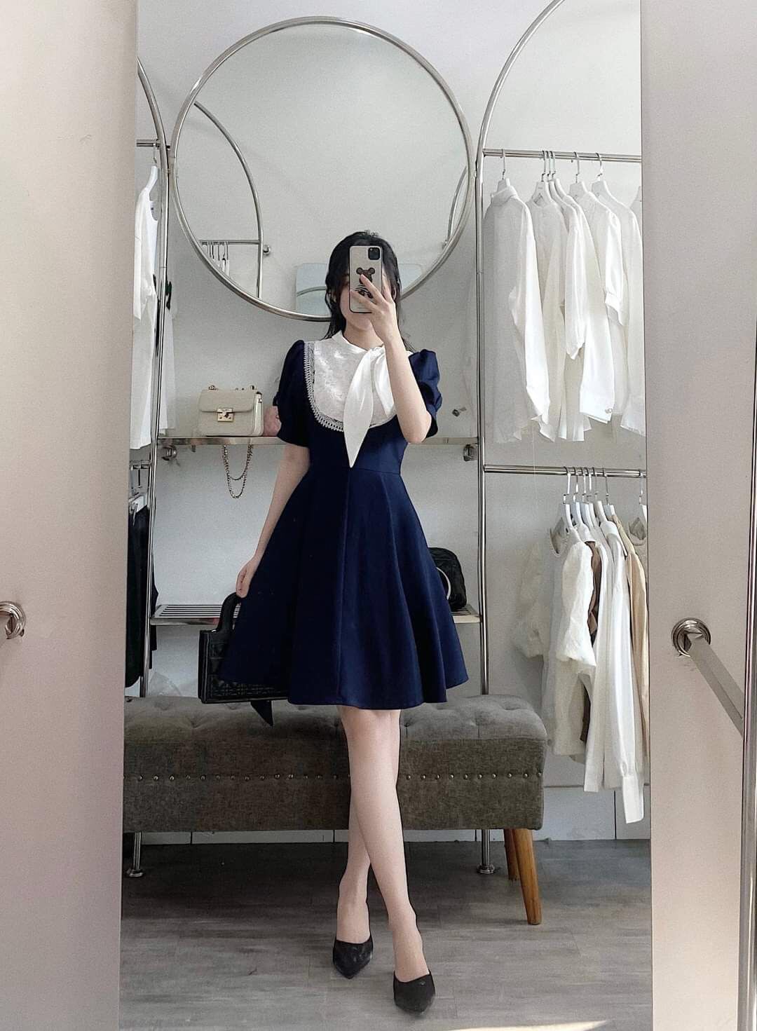 Đầm tiểu thư dễ thương đủ size - BSa522