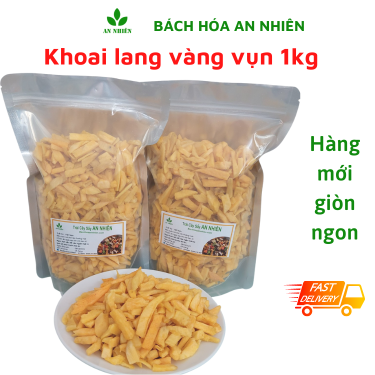 Khoai lang sấy khoai vàng vụn 1kg
