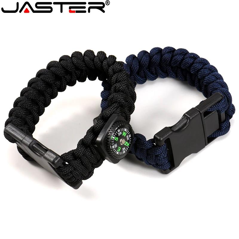 Aweisuan Luxury JASTER Portable USB Flash Drive 128GB Waterproof Pen Drive 64GB Bracelet U Disk 32GB Fashion Boy USB Stick 16GB High Speed USB. 
