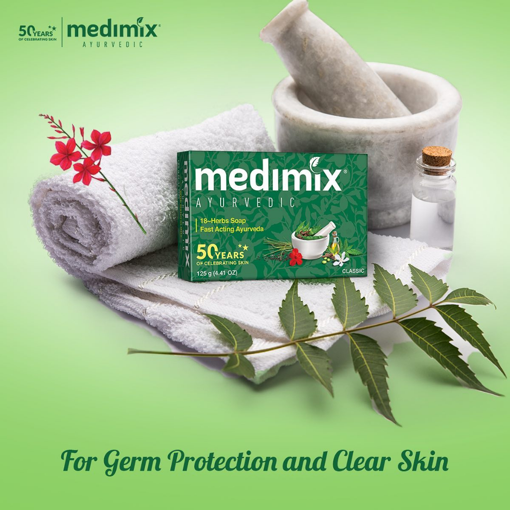 Xà bông 18 loại thảo dược Medimix - NB003