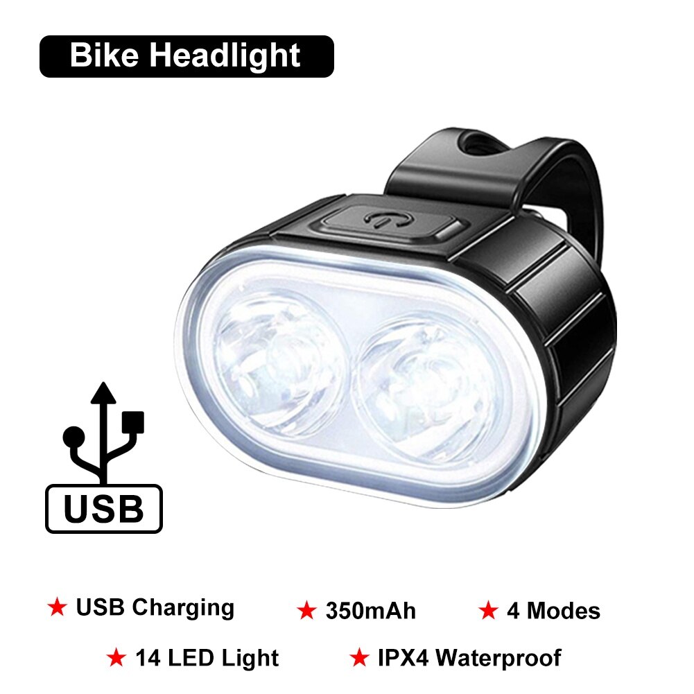 {：“》—— BUCKLOS Bike Lighting Front And Rear Lights Bicycle Lamp Led Cycling Light Bike Flashlight For Bicycle Front Taillight Lantern