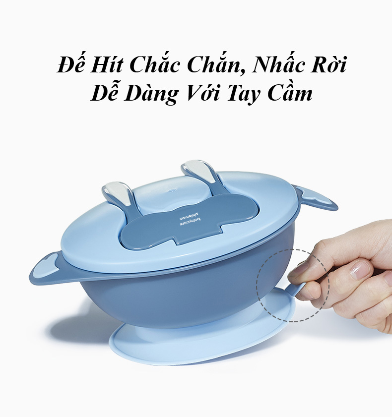 Bát Ăn Dặm 2 Ngăn - BabyCare