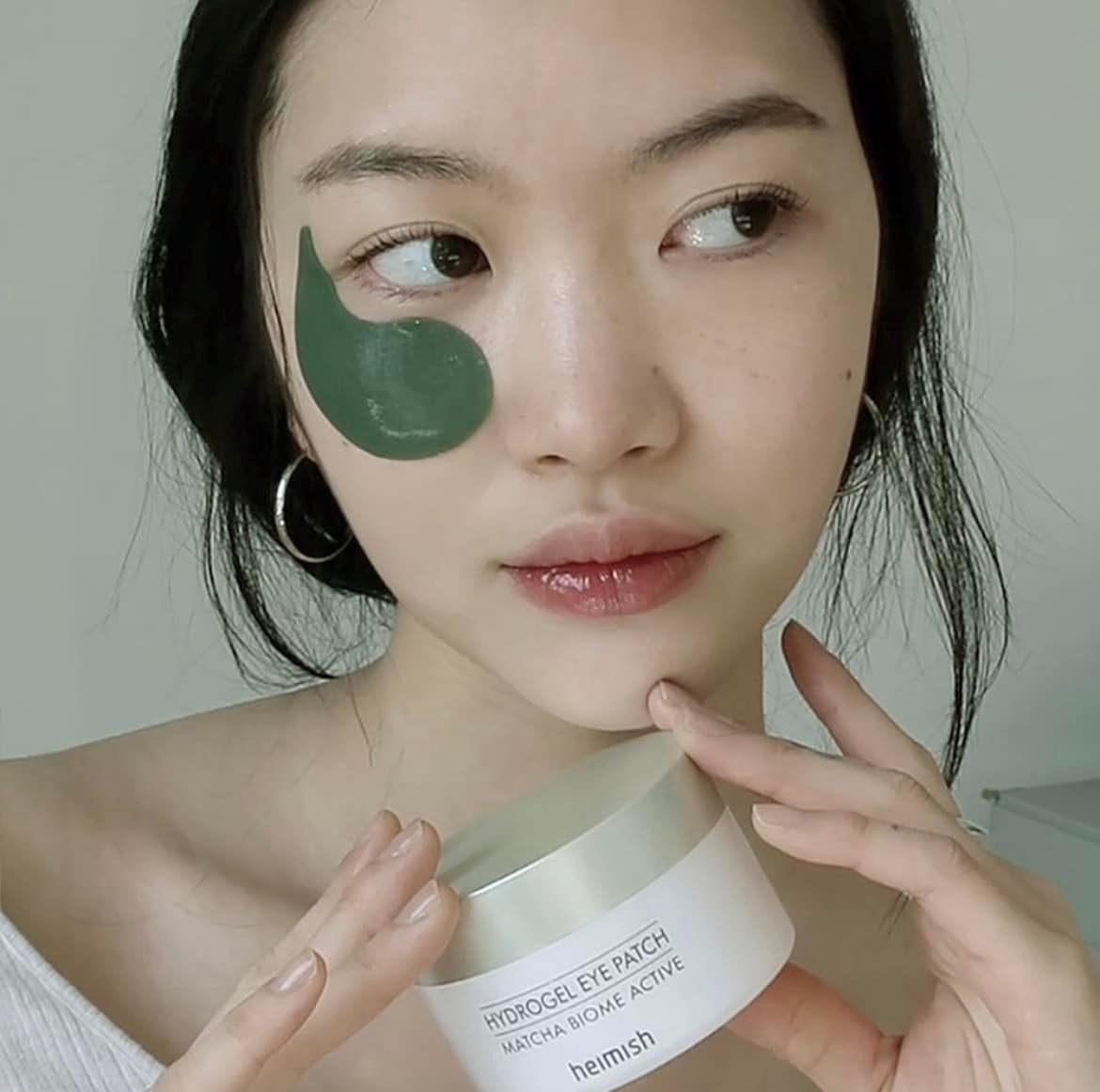 [HEIMISH] Mask mắt chống oxy hoá Matcha Biome Hydrogel hộp 60 miếng